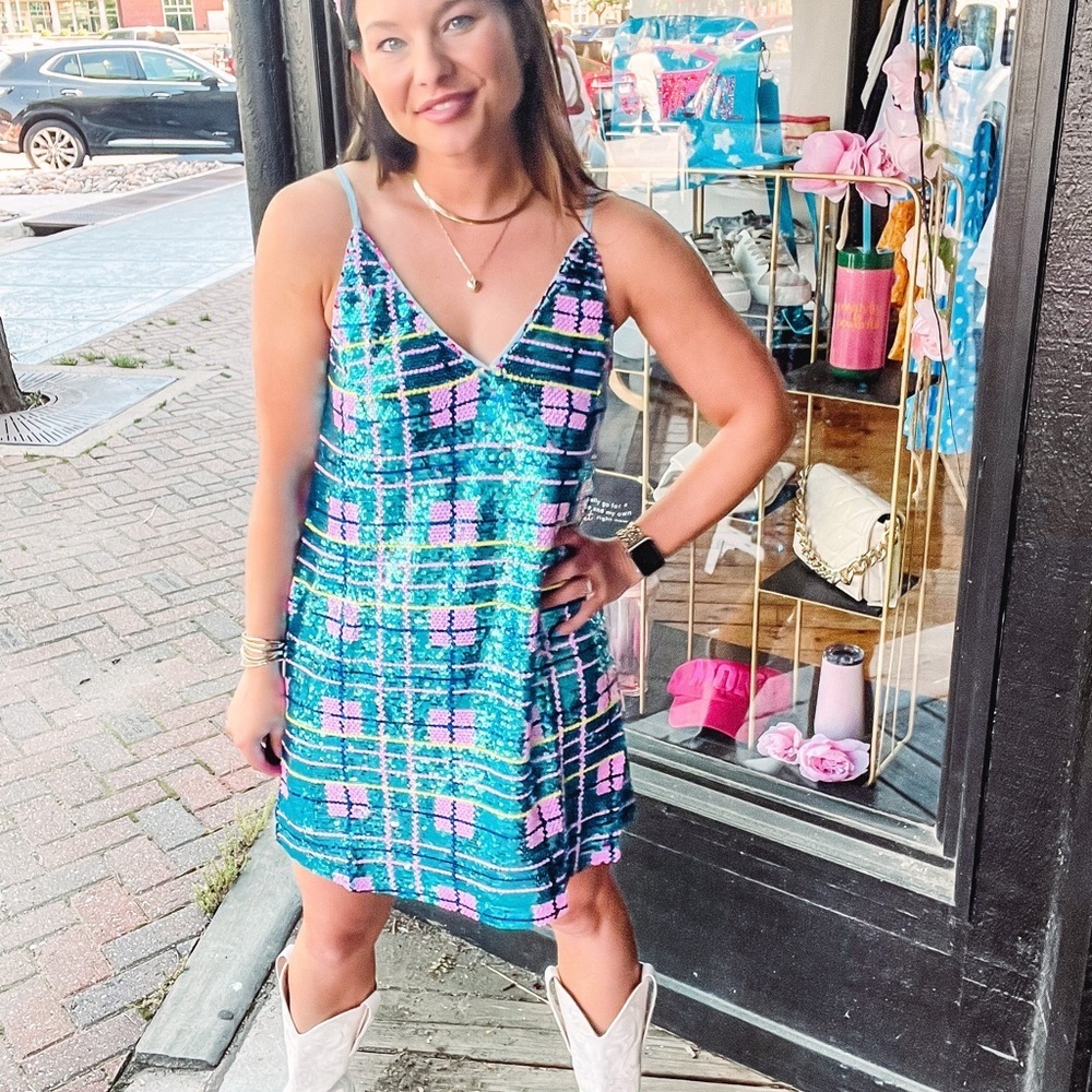 Cleo Seaglass Dress by Buddy Love